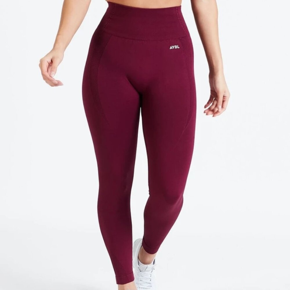 Balance V2 Seamless Leggings - Purple Wine